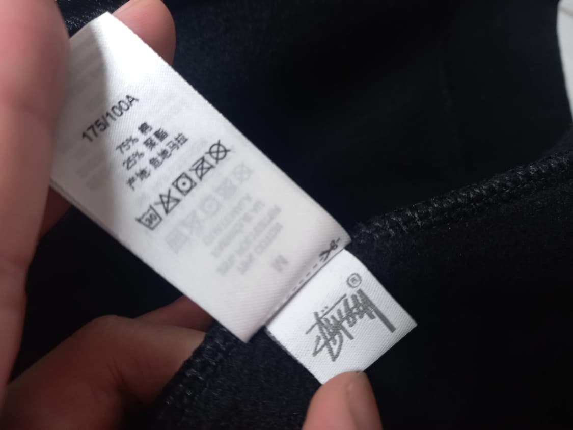 엠 사이즈 stussy 후드집업 상품이미지6