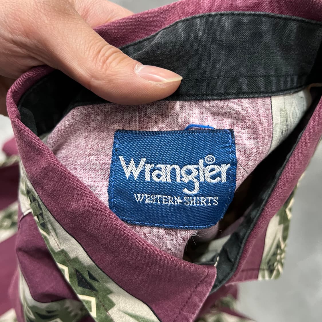  랭글러 나바호 웨스턴 셔츠 y14489 상품이미지6