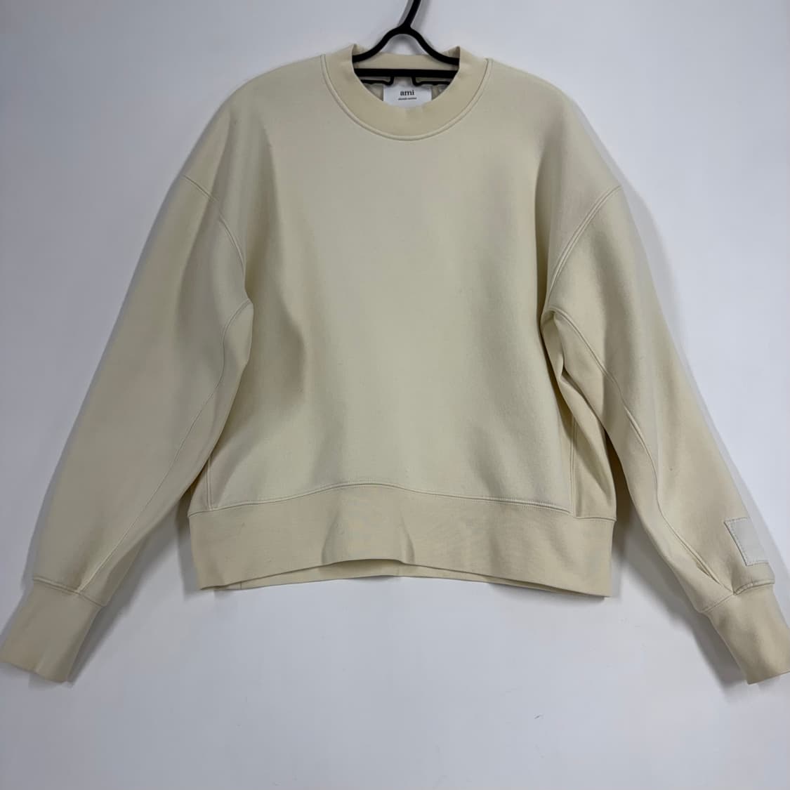 아미 스몰로고 기모 맨투맨 xs 상품이미지1