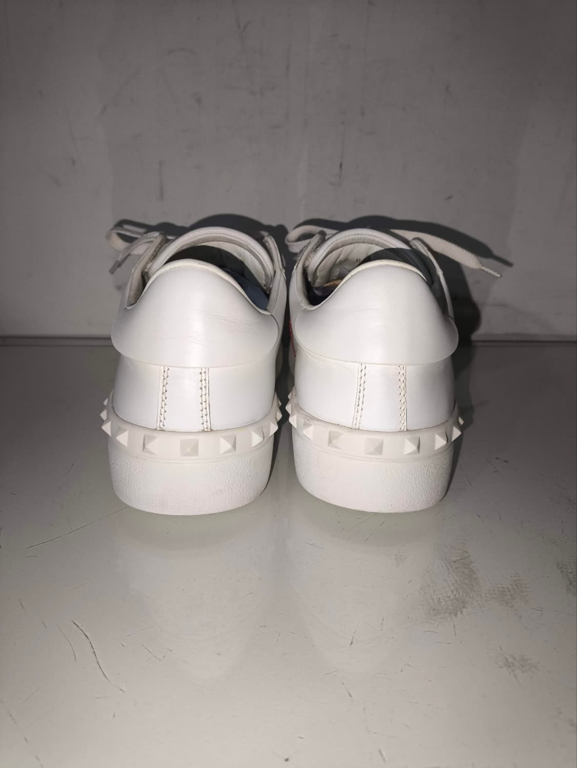 39.5 265mm 발렌티노 히든 오픈 락스터드 스니커즈 상품이미지8