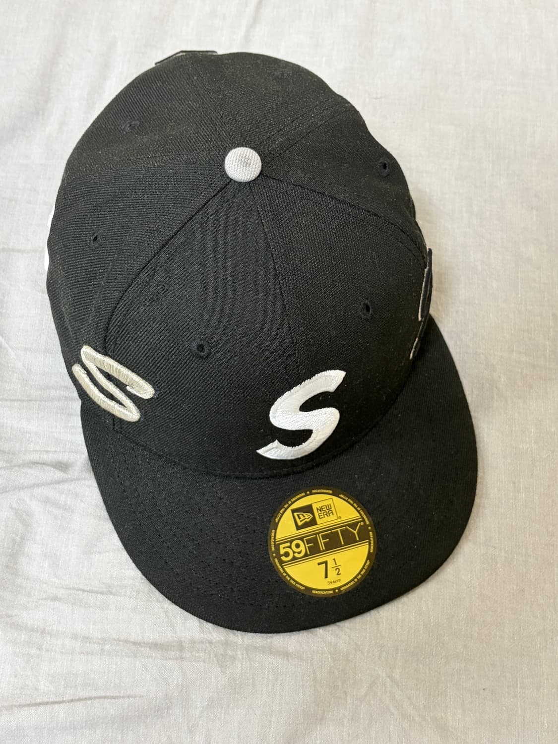 [7 1/2] 슈프림 멀티 S 로고 뉴에라 블랙 상품이미지2