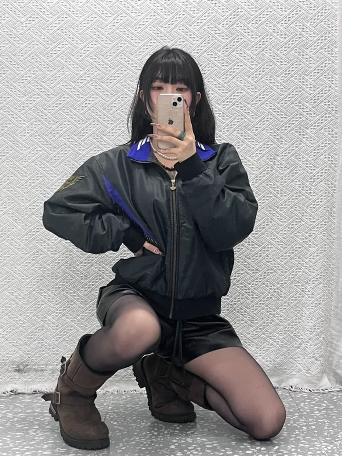 아디다스 희귀 올드스쿨 레트로 키치 바람막이 자켓 L C11748 상품이미지1