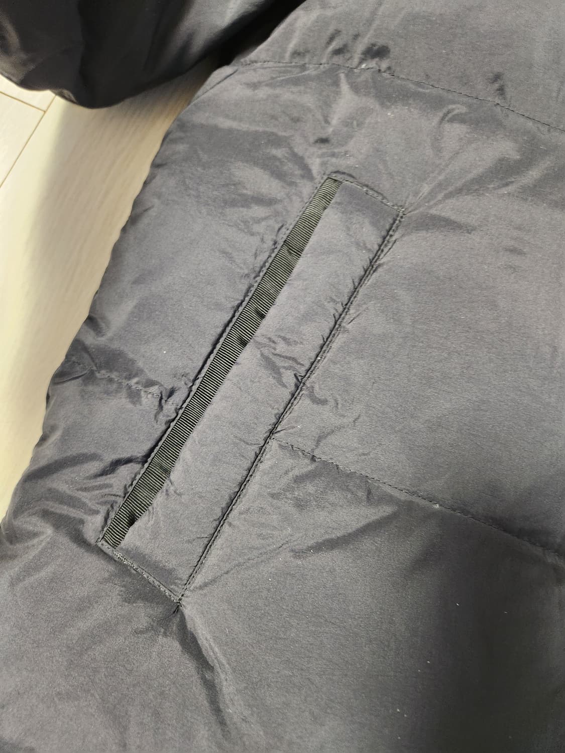 새상품급)르꼬끄 베이직 미니로고 다운 숏패딩 자켓 Q9423ADJO9 사 상품이미지5