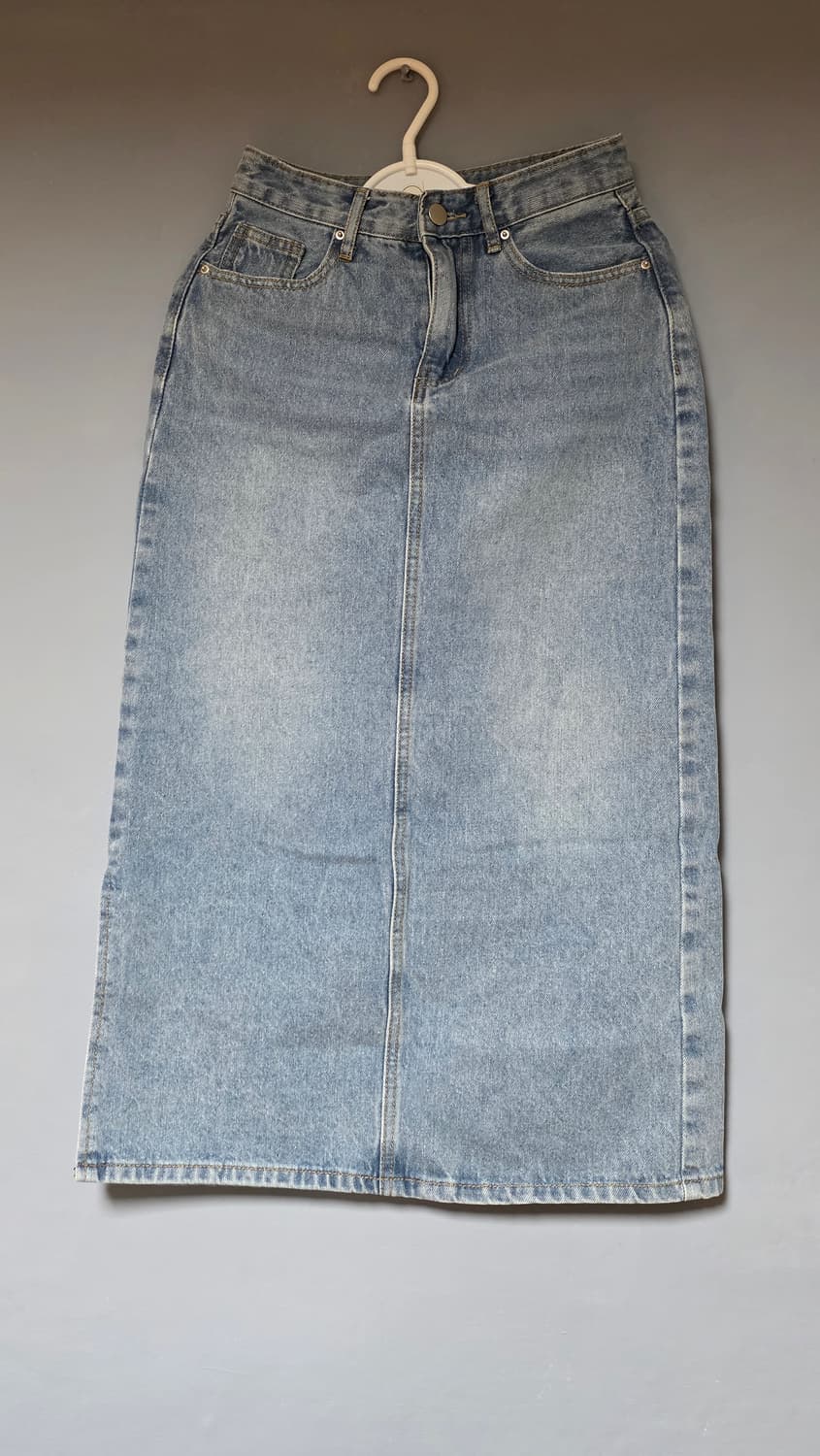 빈티지 미디 청스커트 상품이미지2