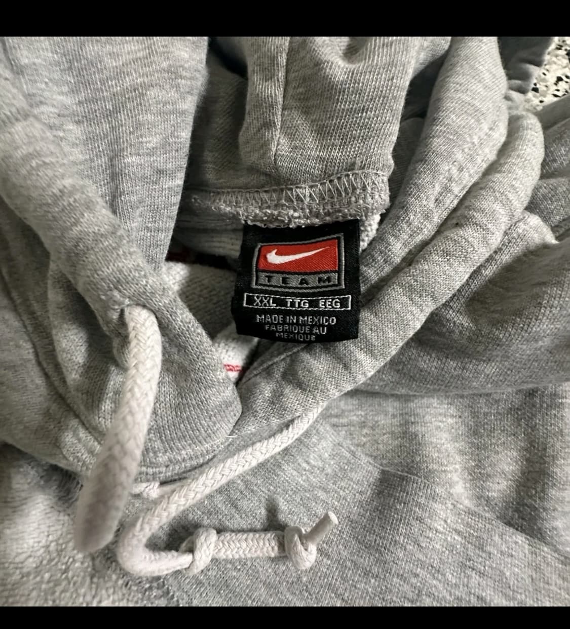 90s 00s 나이키 팀 조지아 빈티지 후드 xxl 상품이미지4