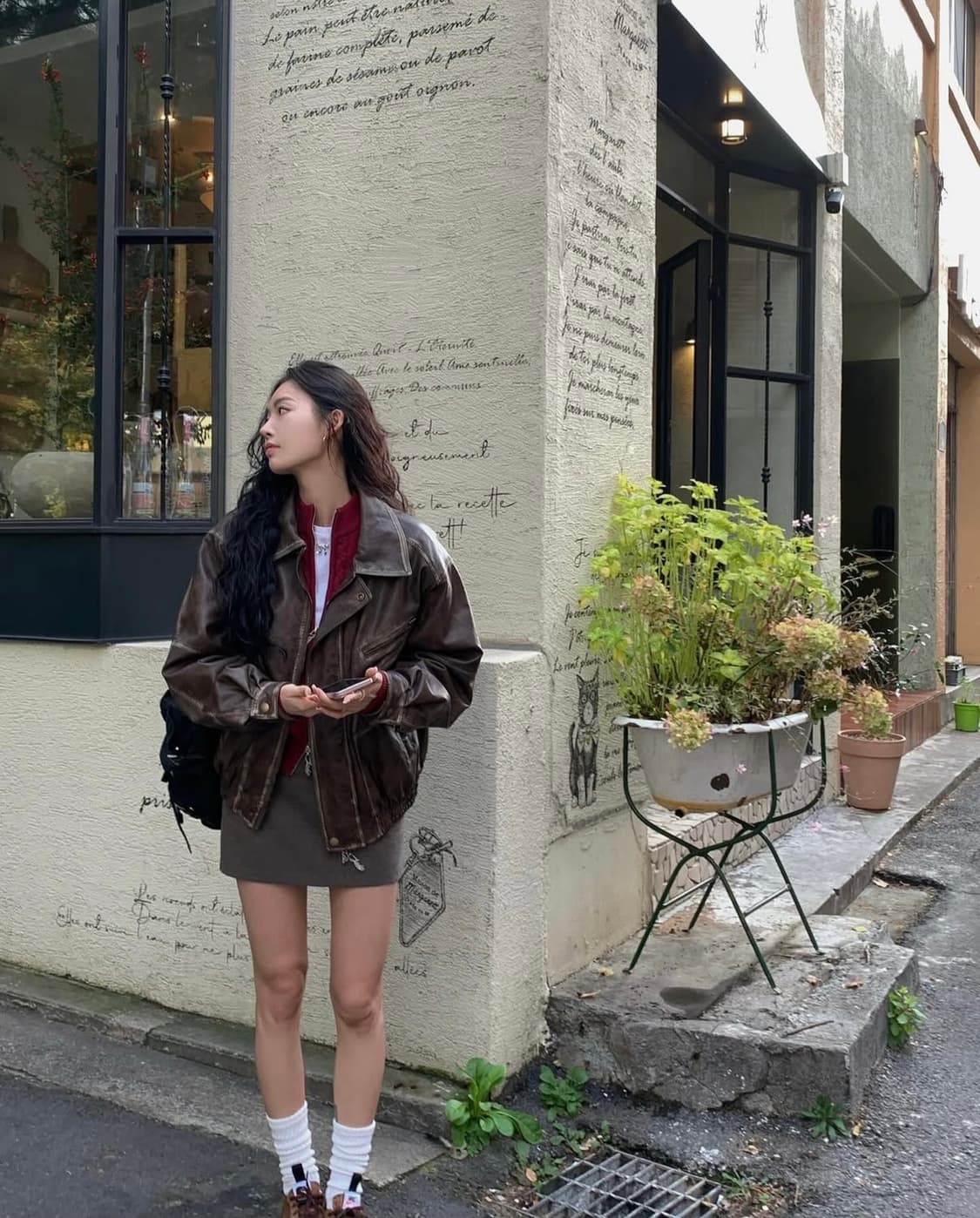 페일제이드 레더 자켓  상품이미지2