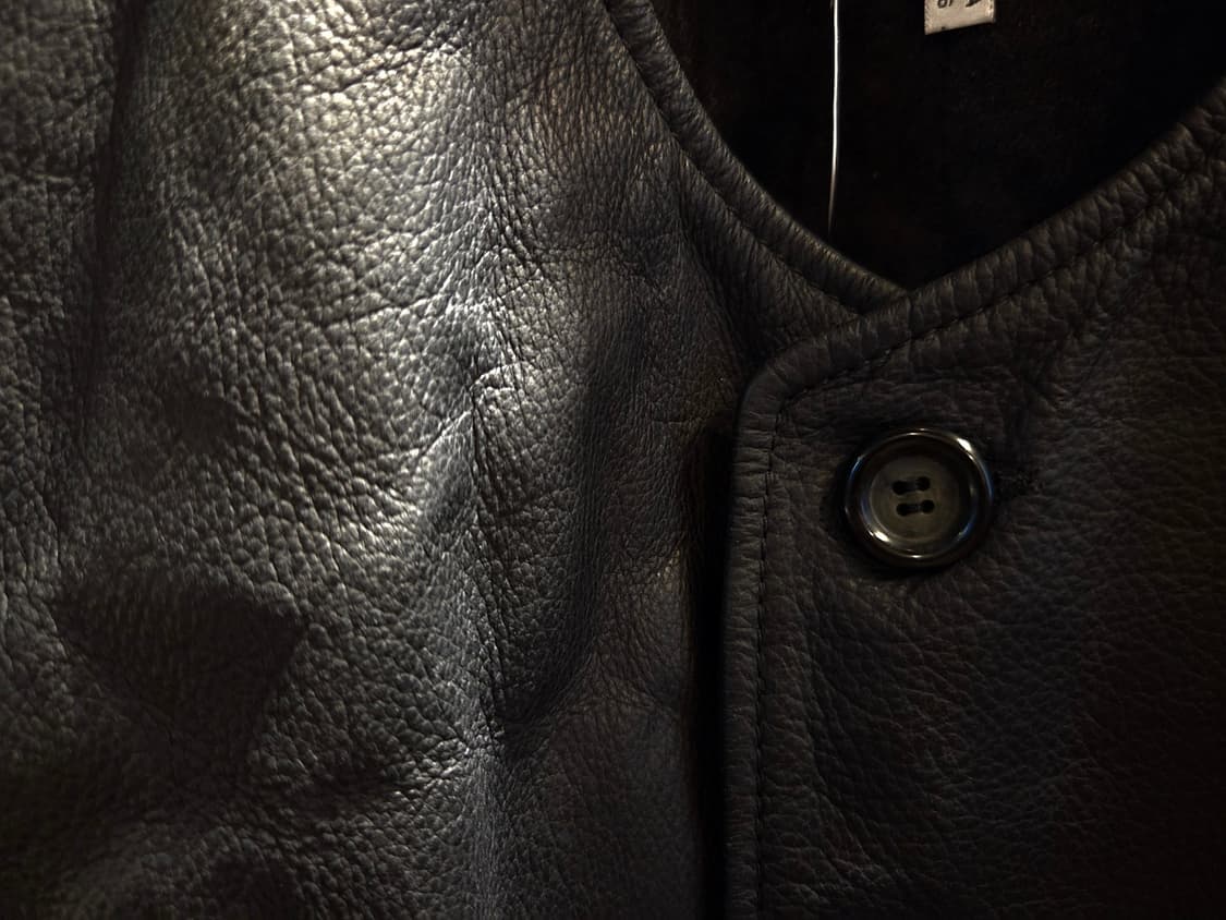 아르마니 카우하이드레더 베스트 상품이미지4