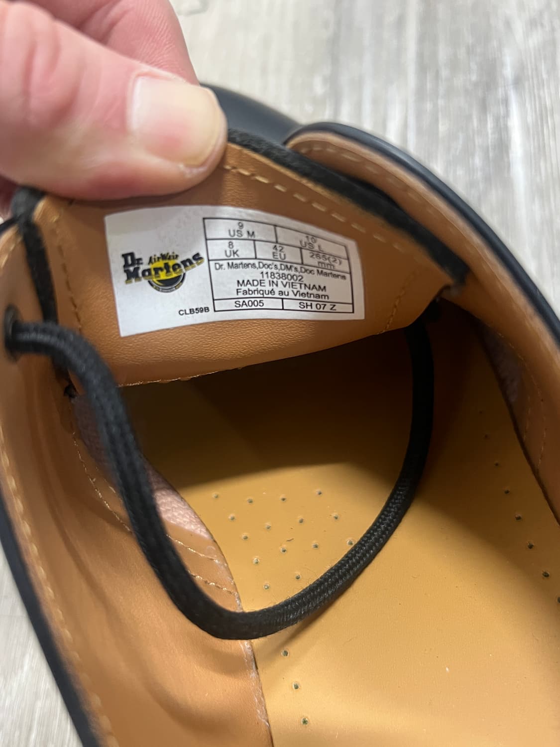 Dr martens 닥터마틴 1461 스무스 3홀 상품이미지4