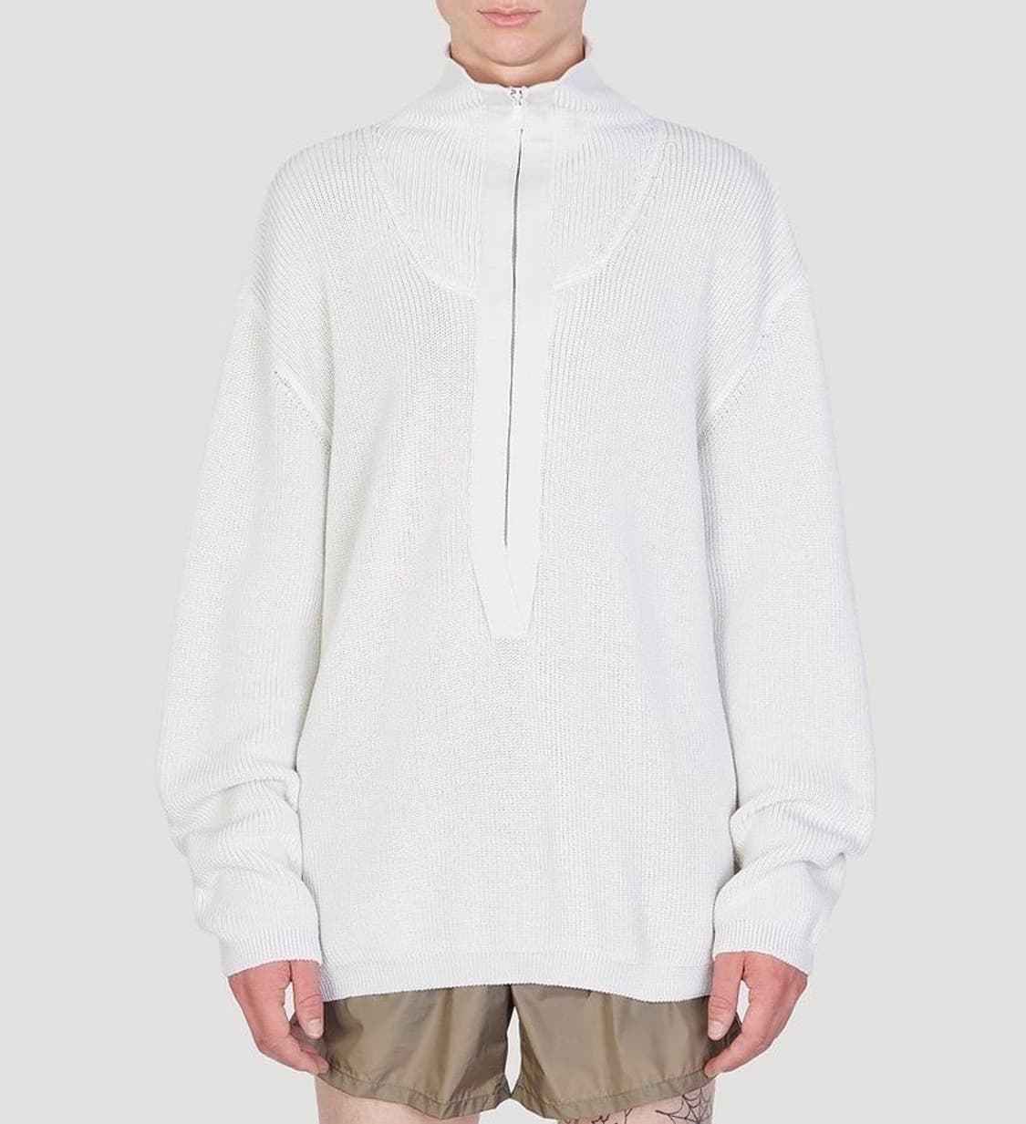 (정품/새상품) 아워레가시 남성 아노락 니트 점퍼 상품이미지5