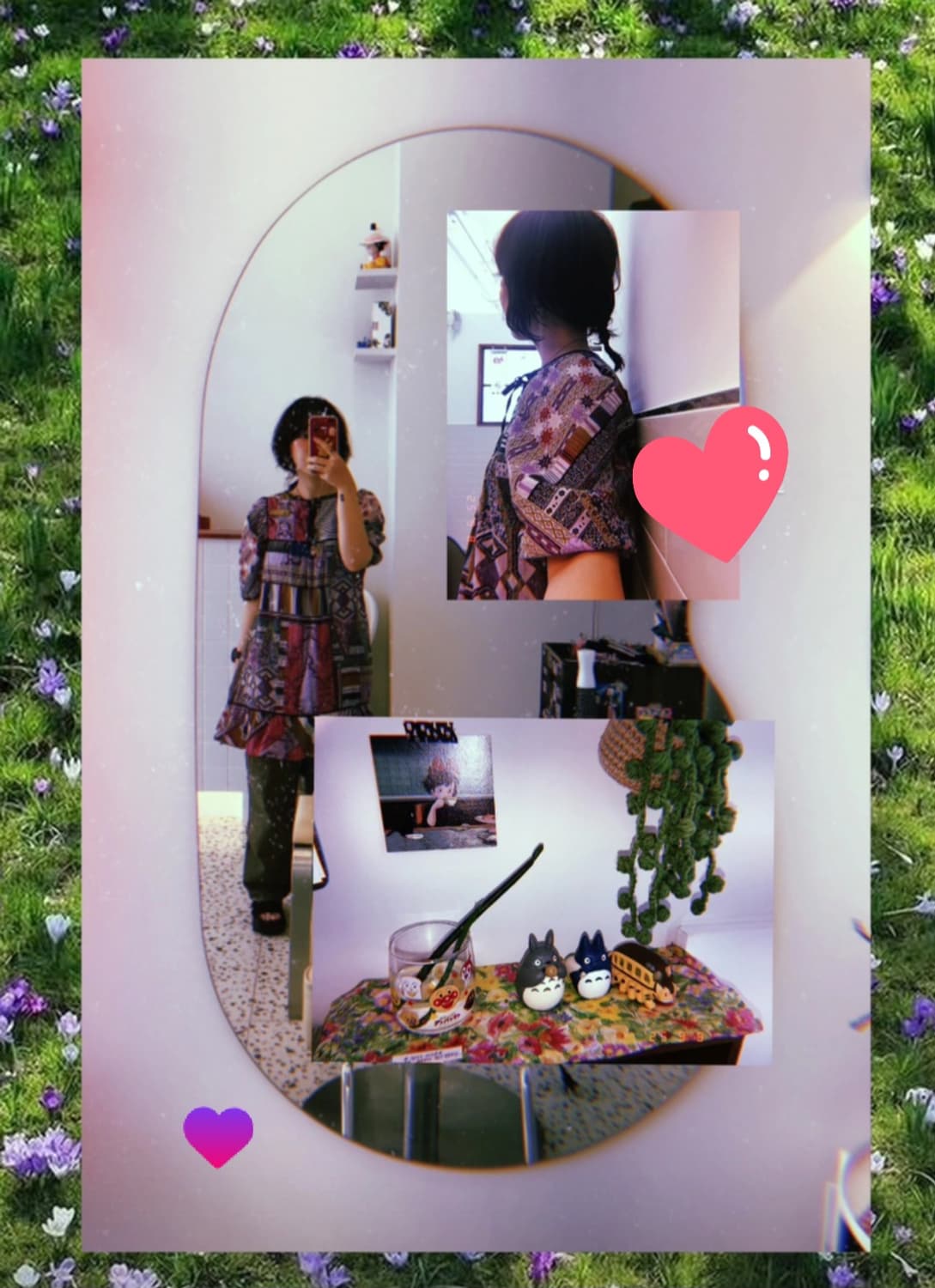 (지구샵) 히피 원피스 카고바지 세트  상품이미지1