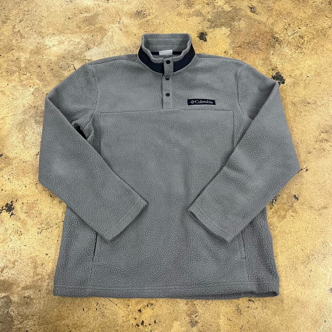 [정품/XL] 컬럼비아 플리스 풀오버 회색 b18 상품이미지2