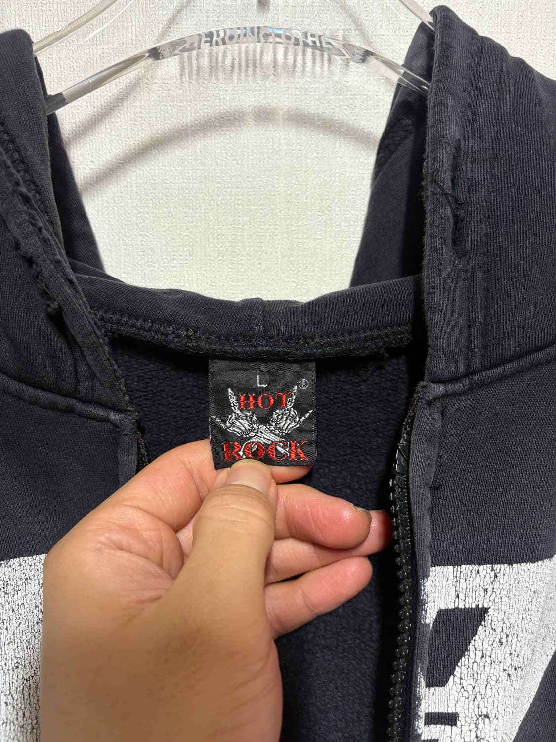 [L] 90's West Coast Choppers 후드 집업 부트랙 상품이미지6