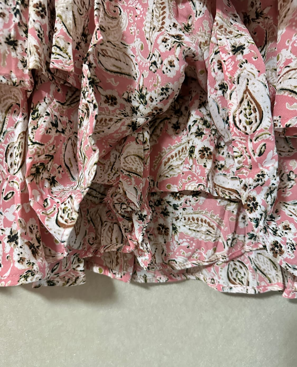 자라 페이즐리 스커트 XS 상품이미지3