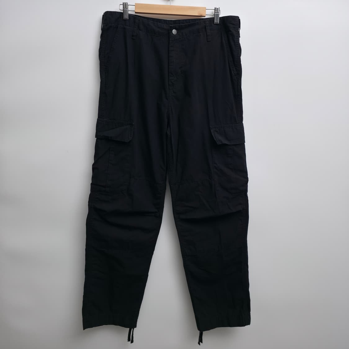 [36/32] 칼하트 블랙 카고 팬츠 상품이미지1