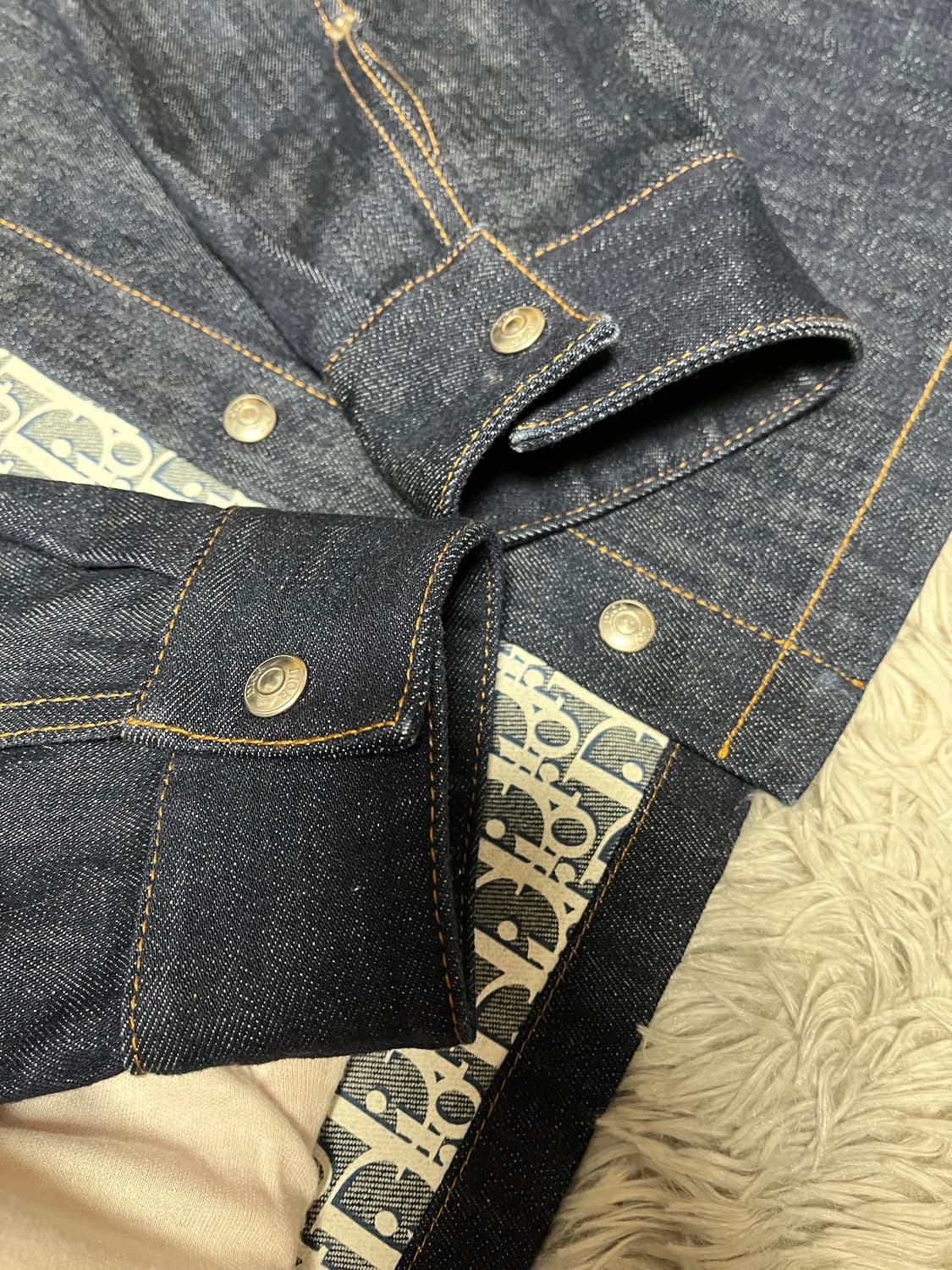 [50size] 디올 오블리크 데님 청자켓 상품이미지3