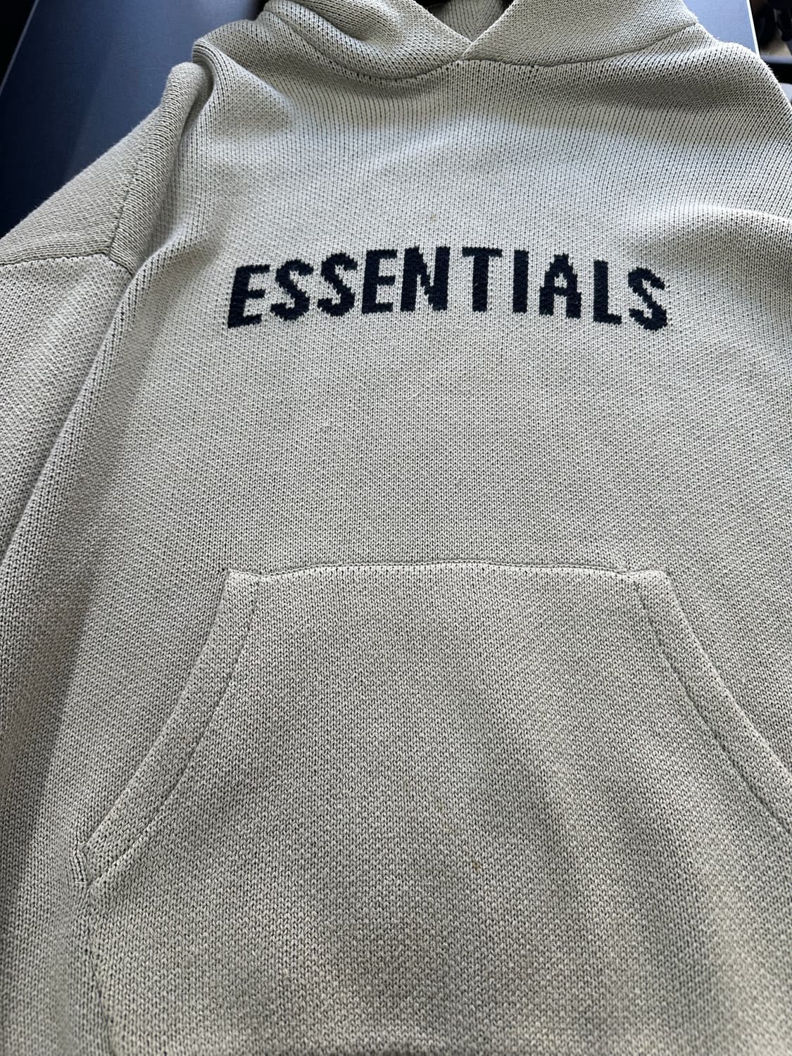 피어오브갓 에센셜 니트 후드티 상품이미지5