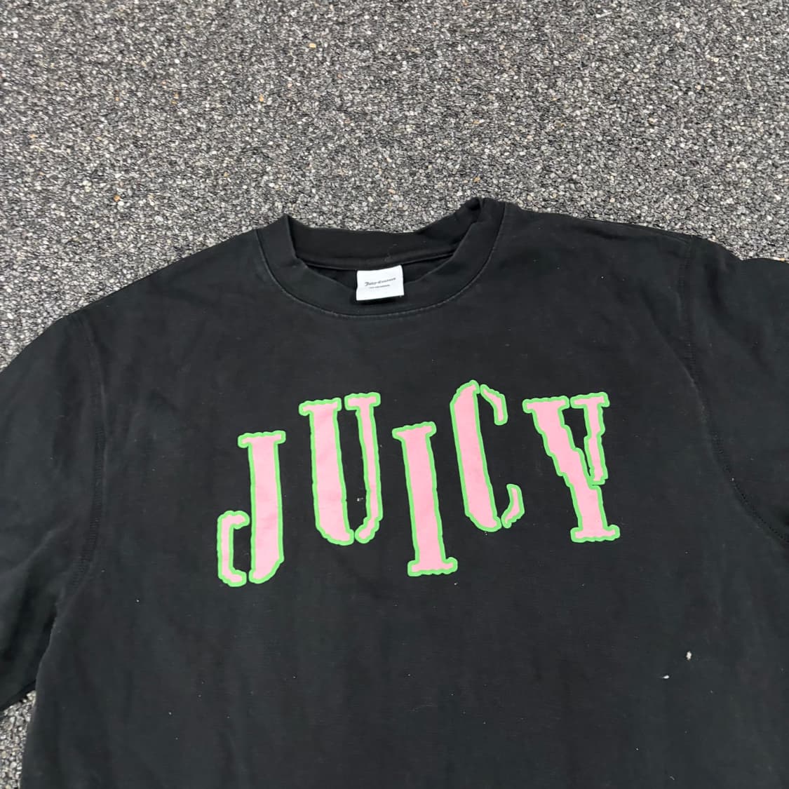 쥬시꾸뛰르 빅로고 반팔티 상품이미지2