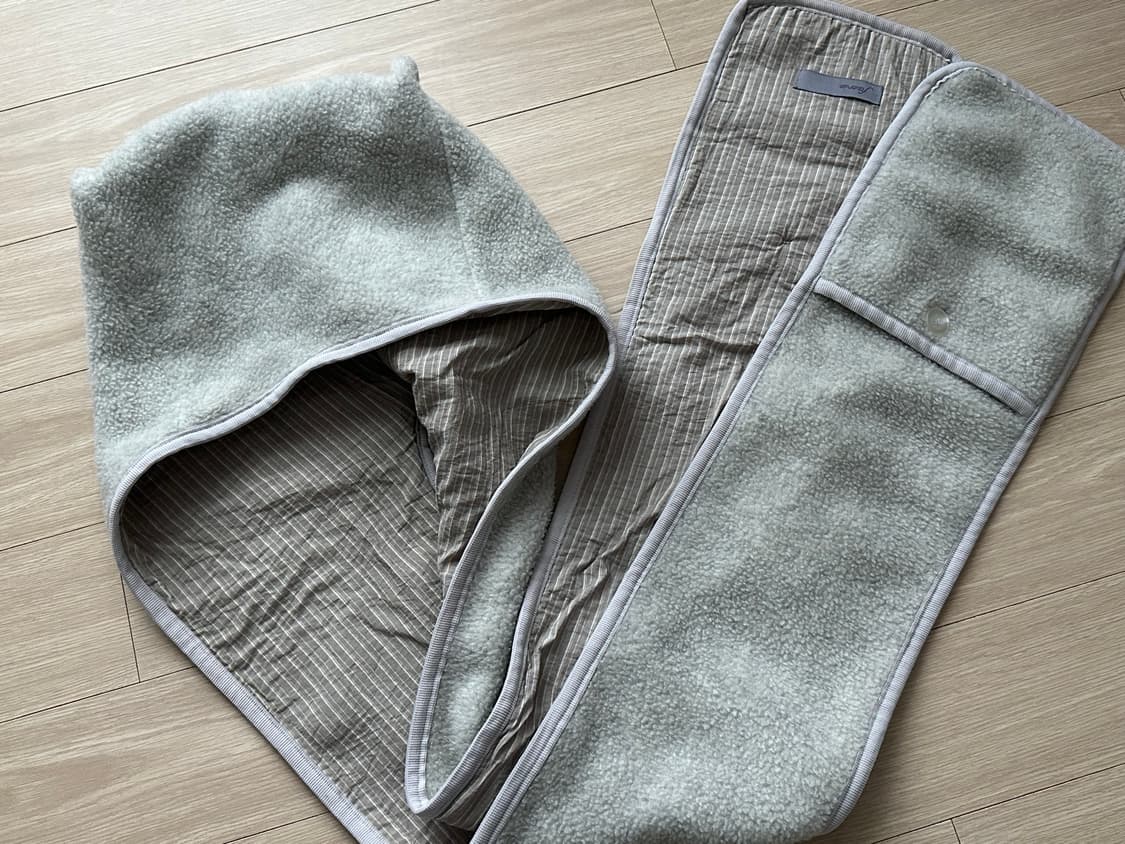 샵페어리 플리스 후드 머플러 fleece ear hood muffler 상품이미지2