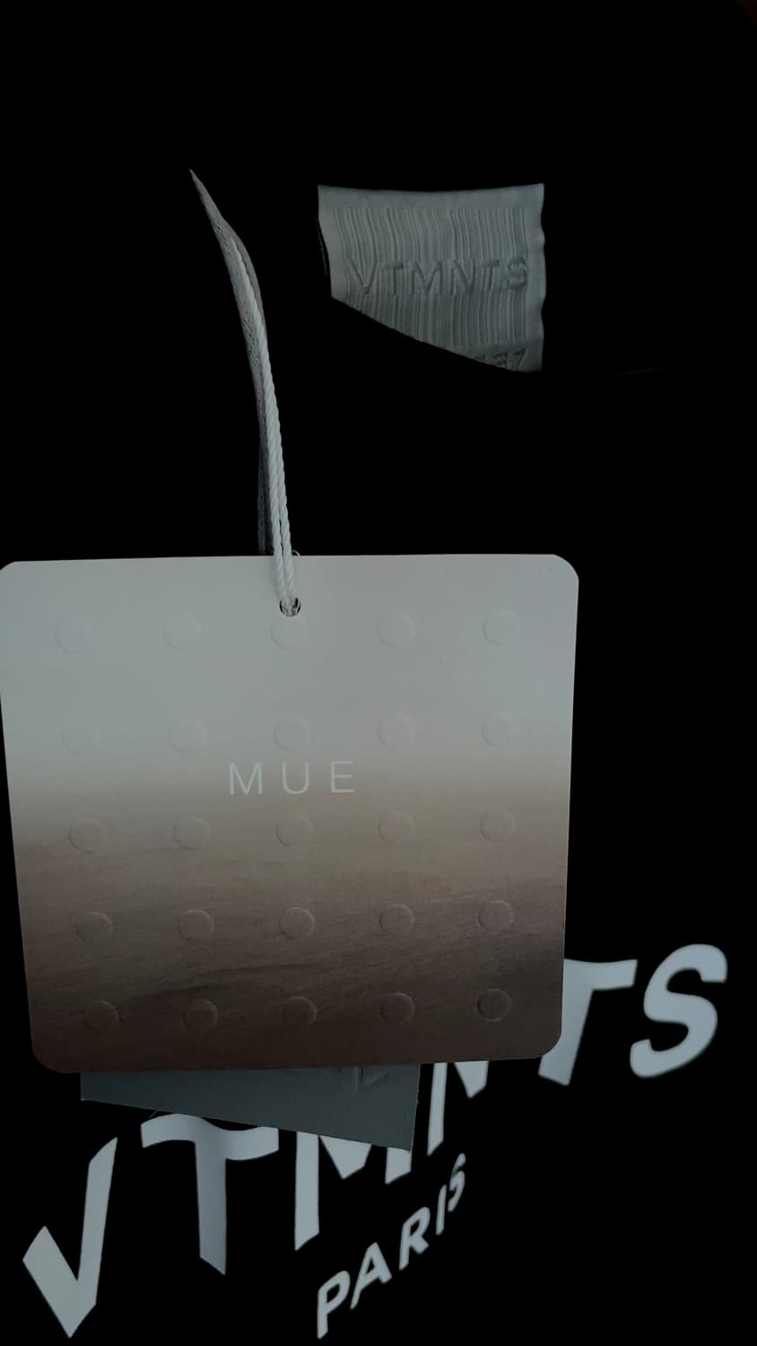 베트멍 VETEMENTS 티셔츠 (택채 새제품) 상품이미지2