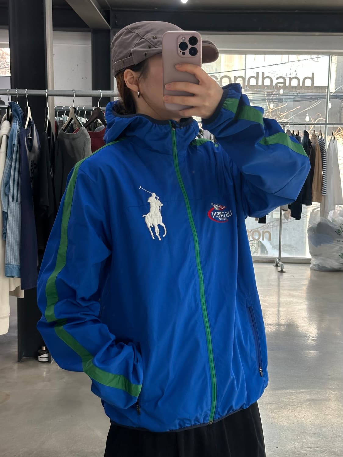 폴로랄프로렌 빅포니 US Open 윈드브레이커 자켓 상품이미지2