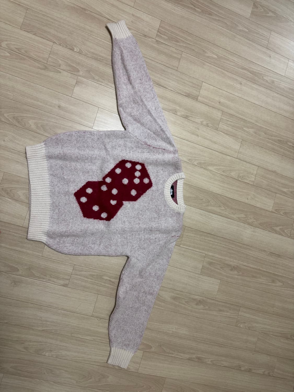 스투시 다이스 모헤어 스웨터 본 S 상품이미지1