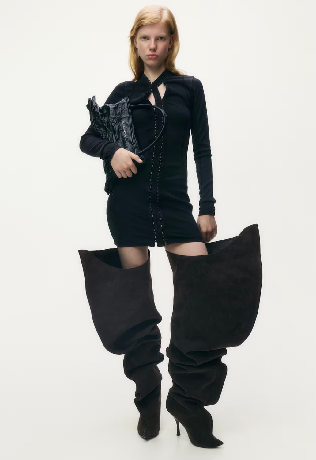 h&m 글렌마틴스 리브드 드레스 상품이미지2