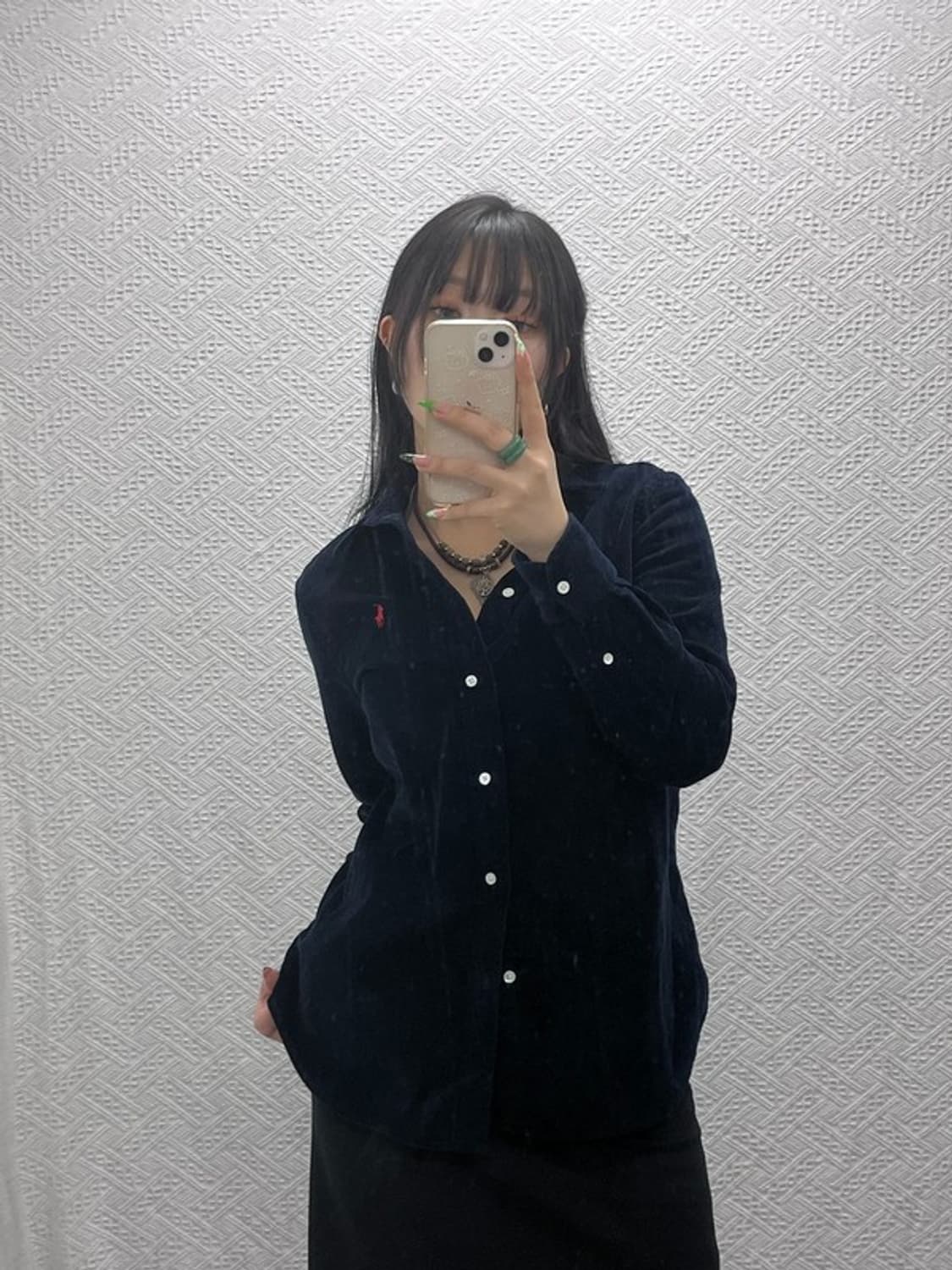 폴로 랄프로렌 캐주얼 슬림핏 코듀로이 골덴 셔츠 S C08924 상품이미지1