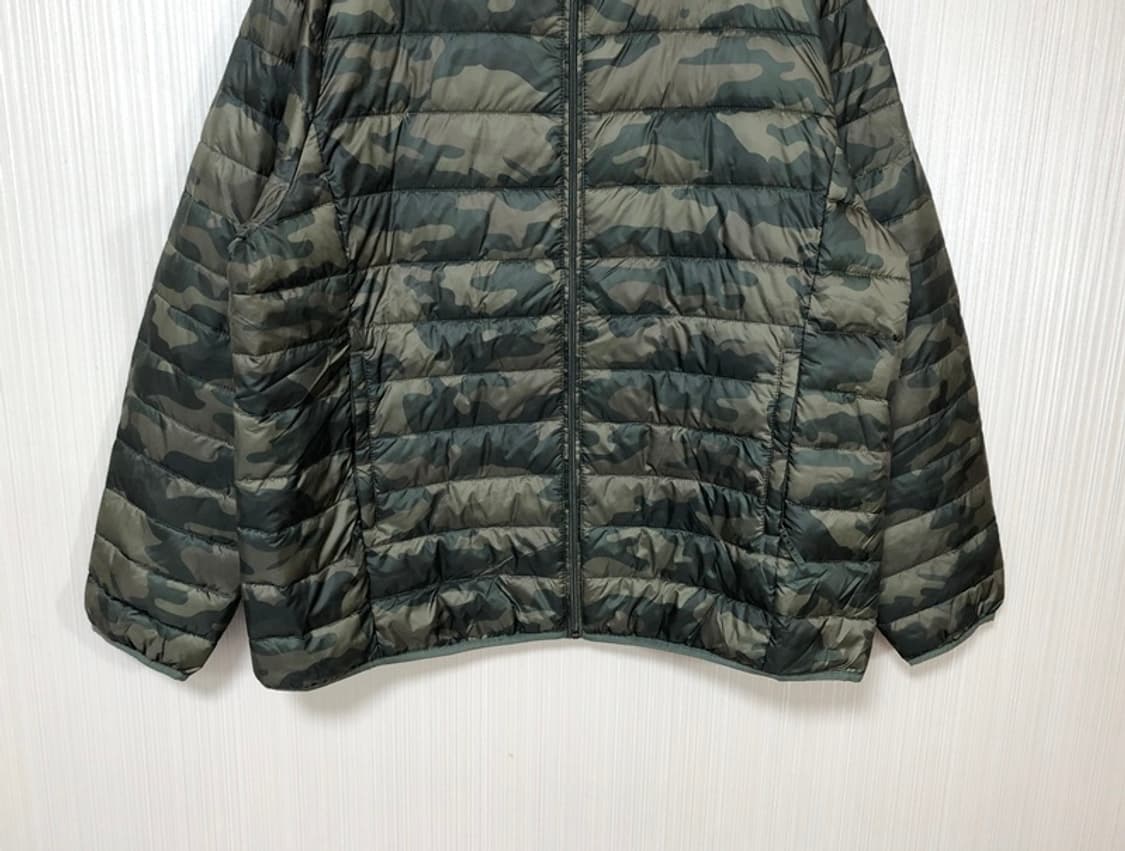 아마존에센셜 빅사이즈 카모플라쥬 라이트패딩자켓 XXL 상품이미지3
