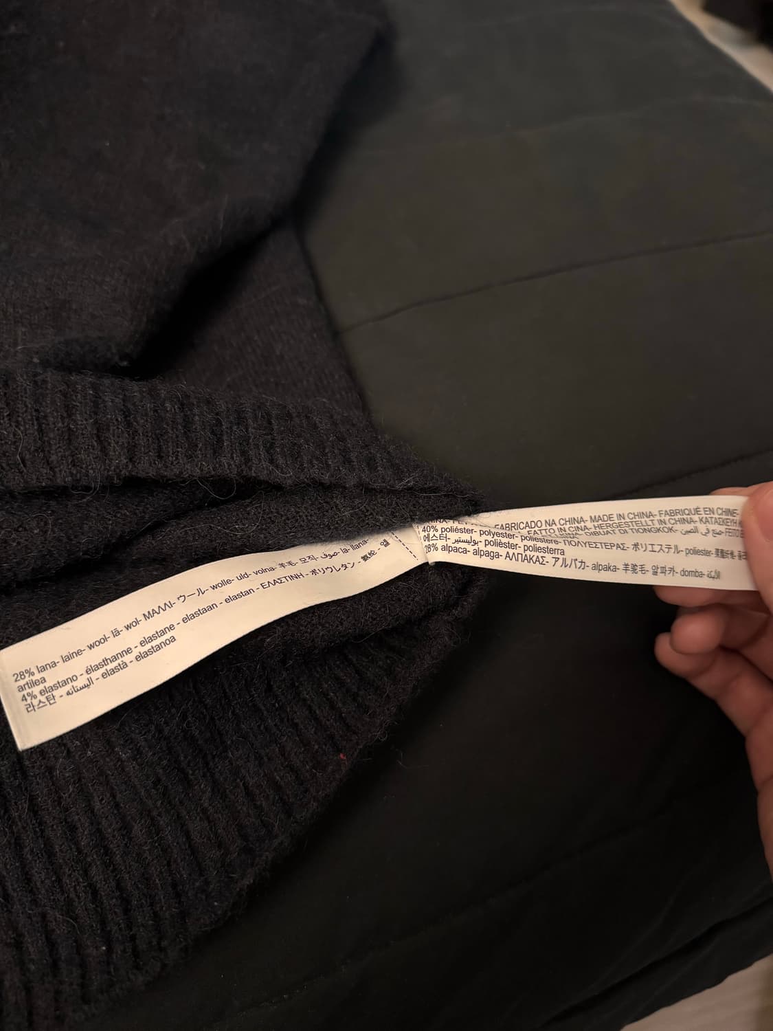 마시모두띠 스튜디오 알파카 니트 XL 상품이미지3