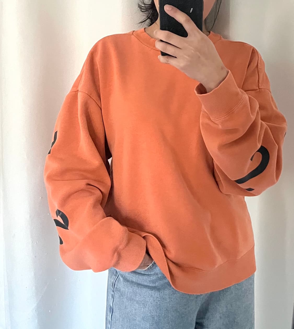 아디다스 백프린팅 스웻 맨투맨 공용 상품이미지7