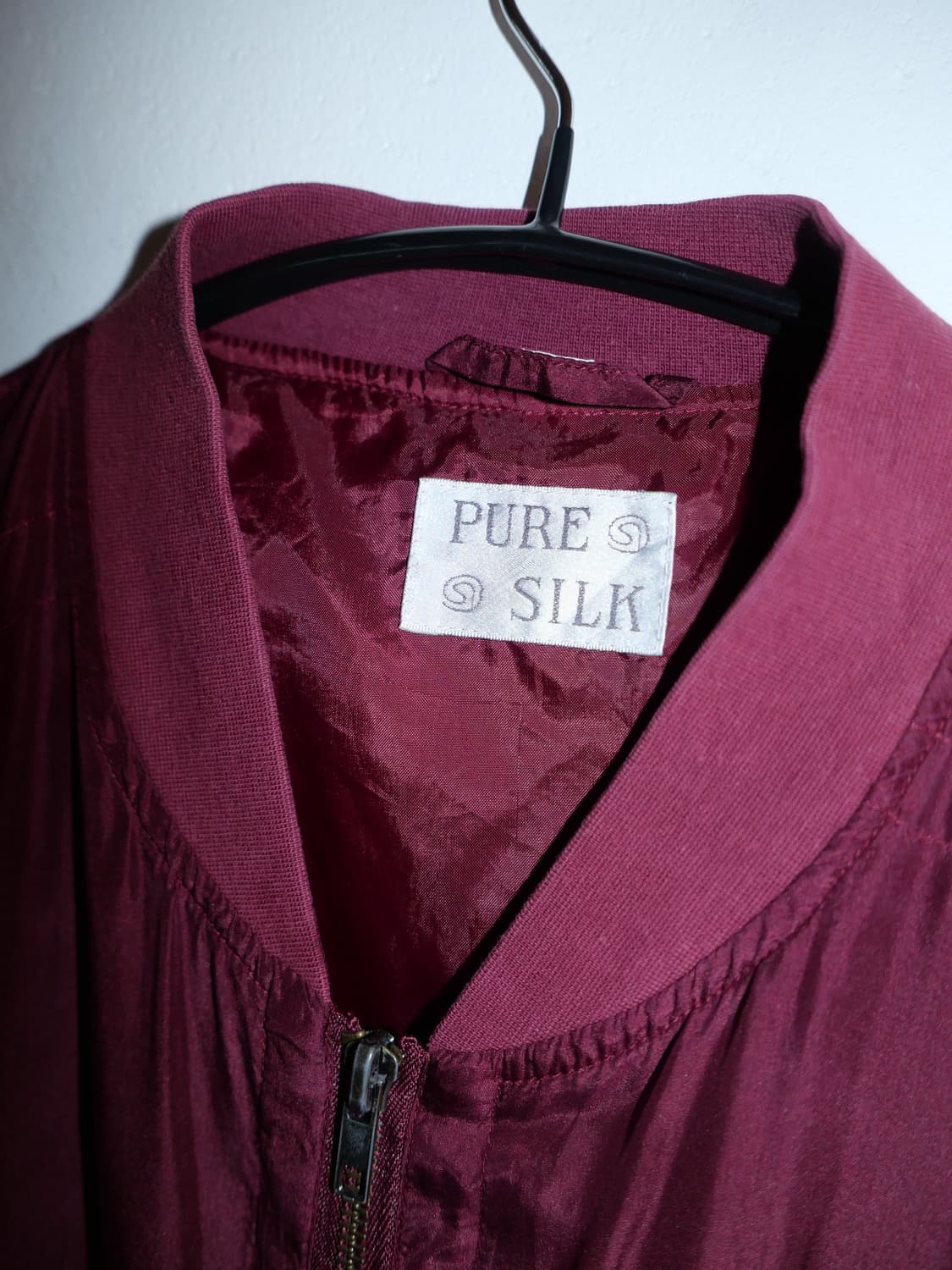 vtg silk bomber  상품이미지2