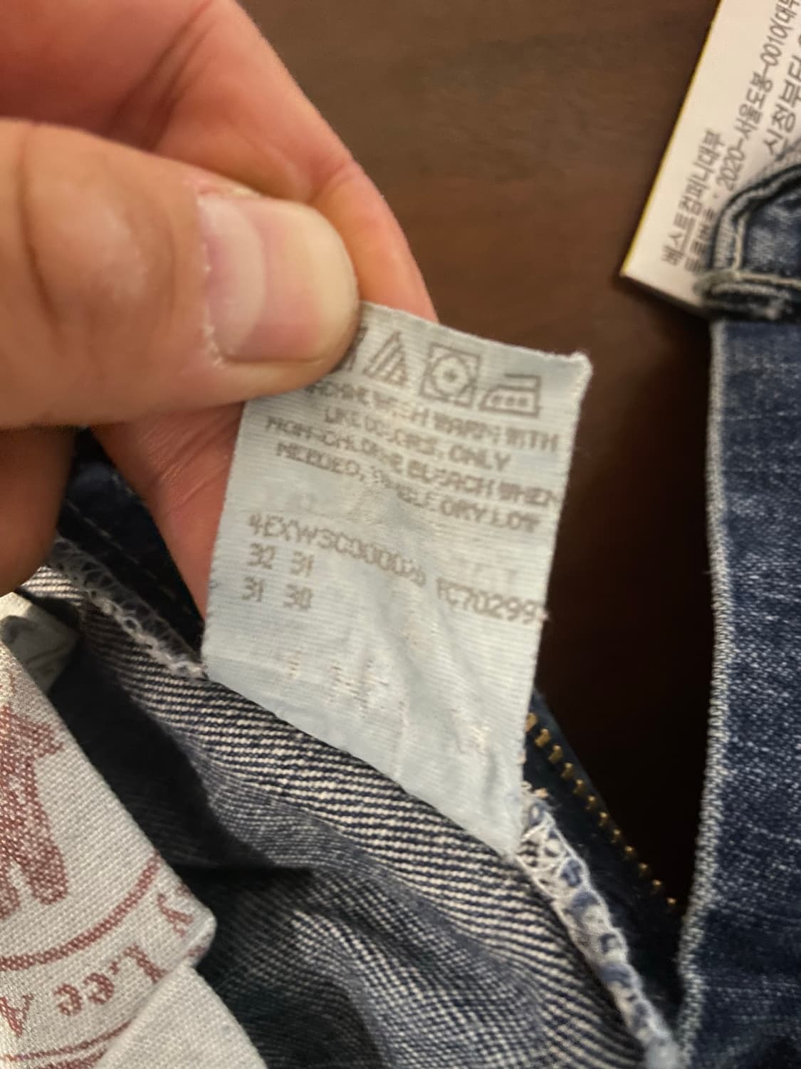 90~00s 빈티지 Lee Dungarees 카펜터 데님 30x30 상품이미지10