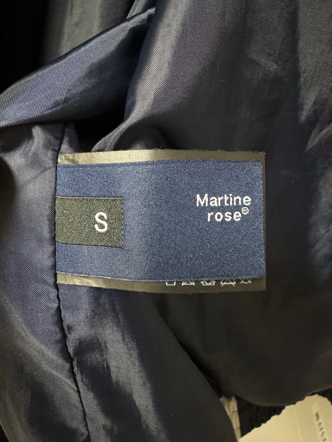 마틴 로즈 크러시드 트랙 자켓 S 상품이미지9