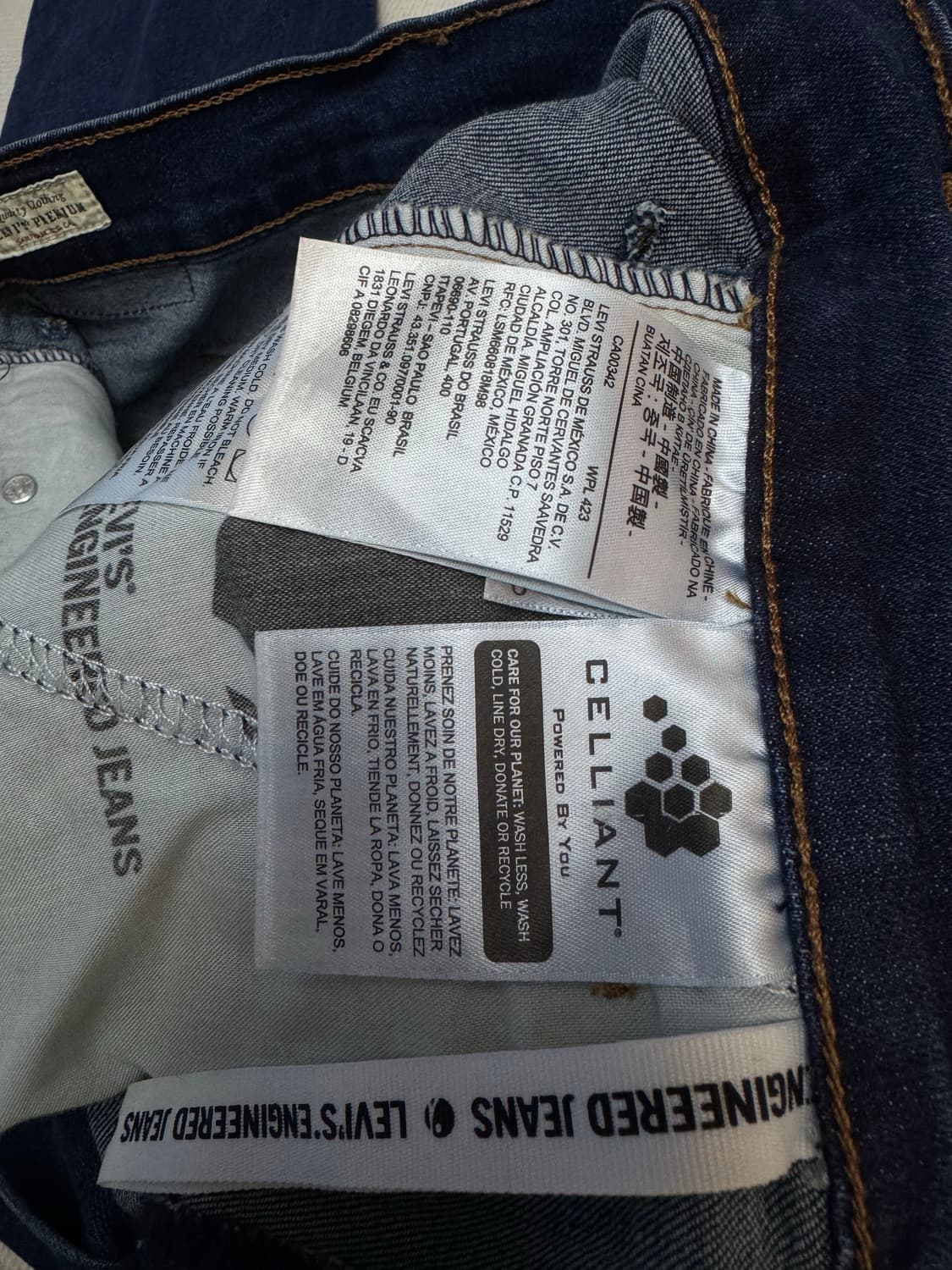 리바이스 LEJ 엔지니어드 데님 팬츠  상품이미지4