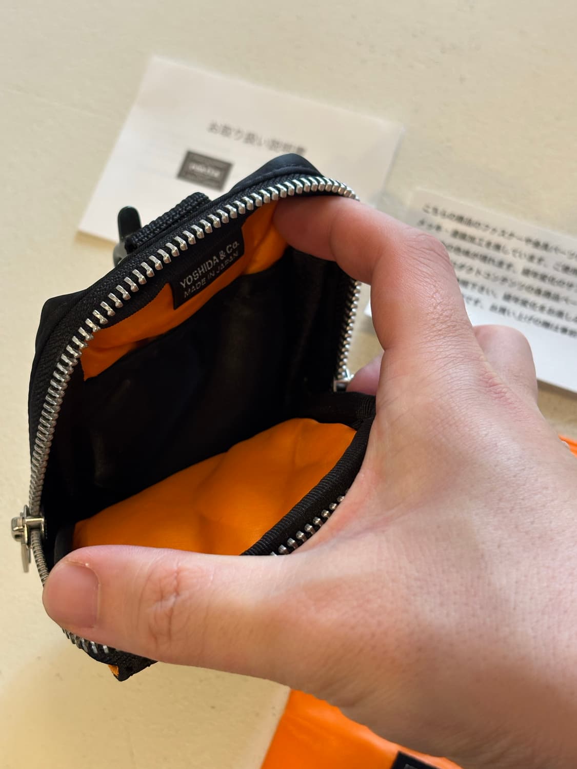 포터 탱커 블랙 미니 파우치 상품이미지4