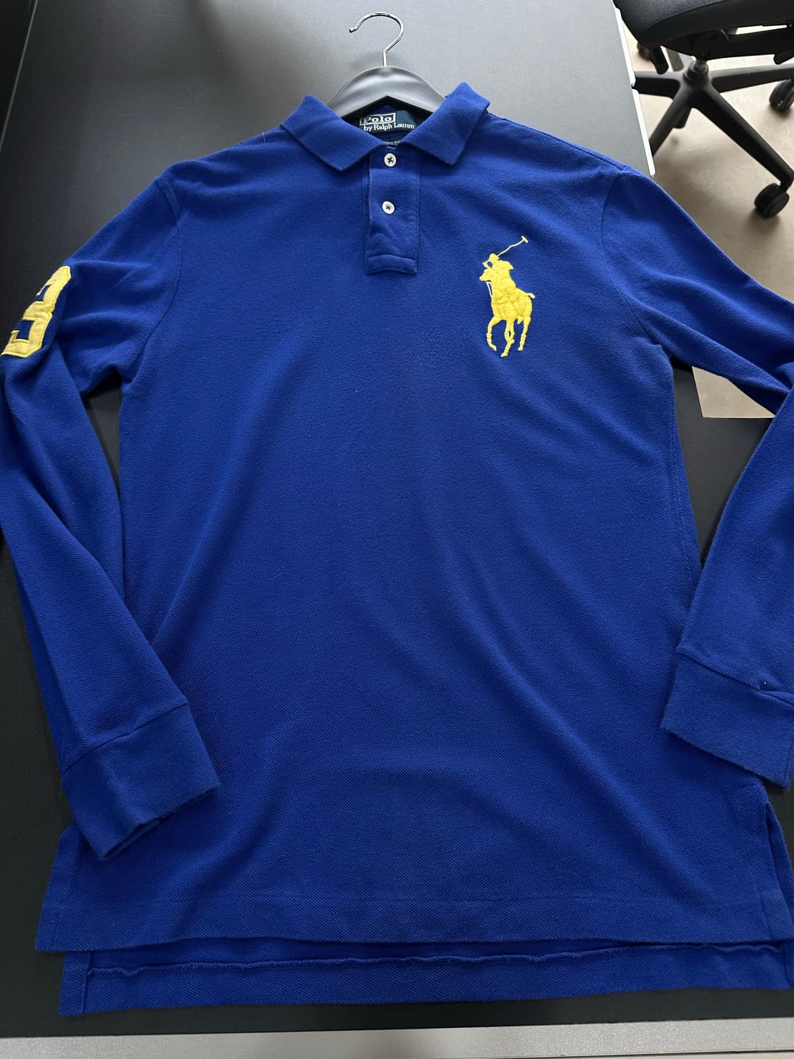 폴로랄프로렌 빅포니 넘버링 pk긴팔티 상품이미지5