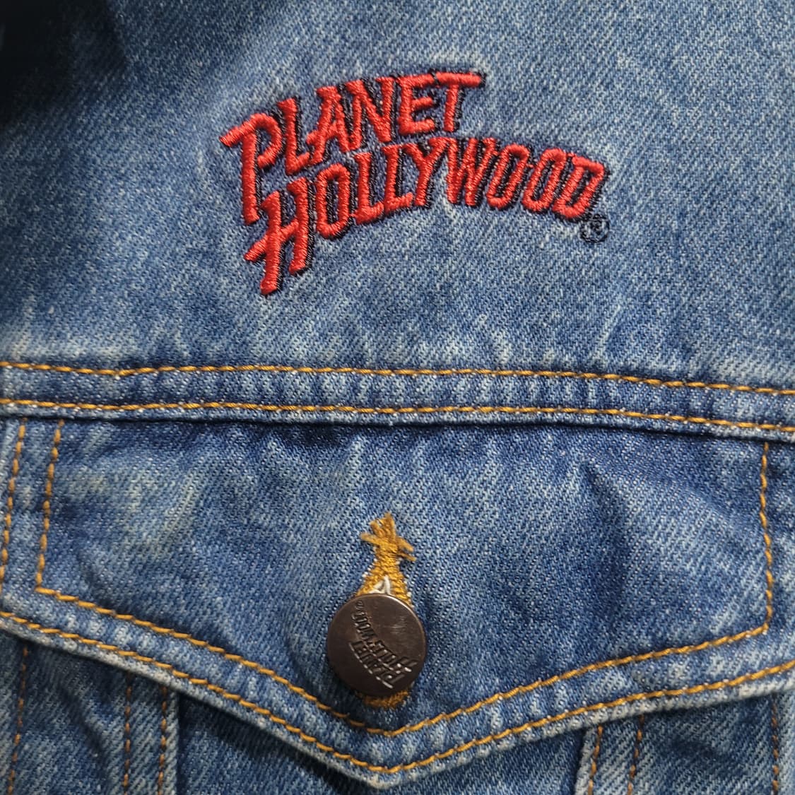 Planet Hollywood 마우이(Maui) 90s 데님 트러커 자켓 상품이미지4