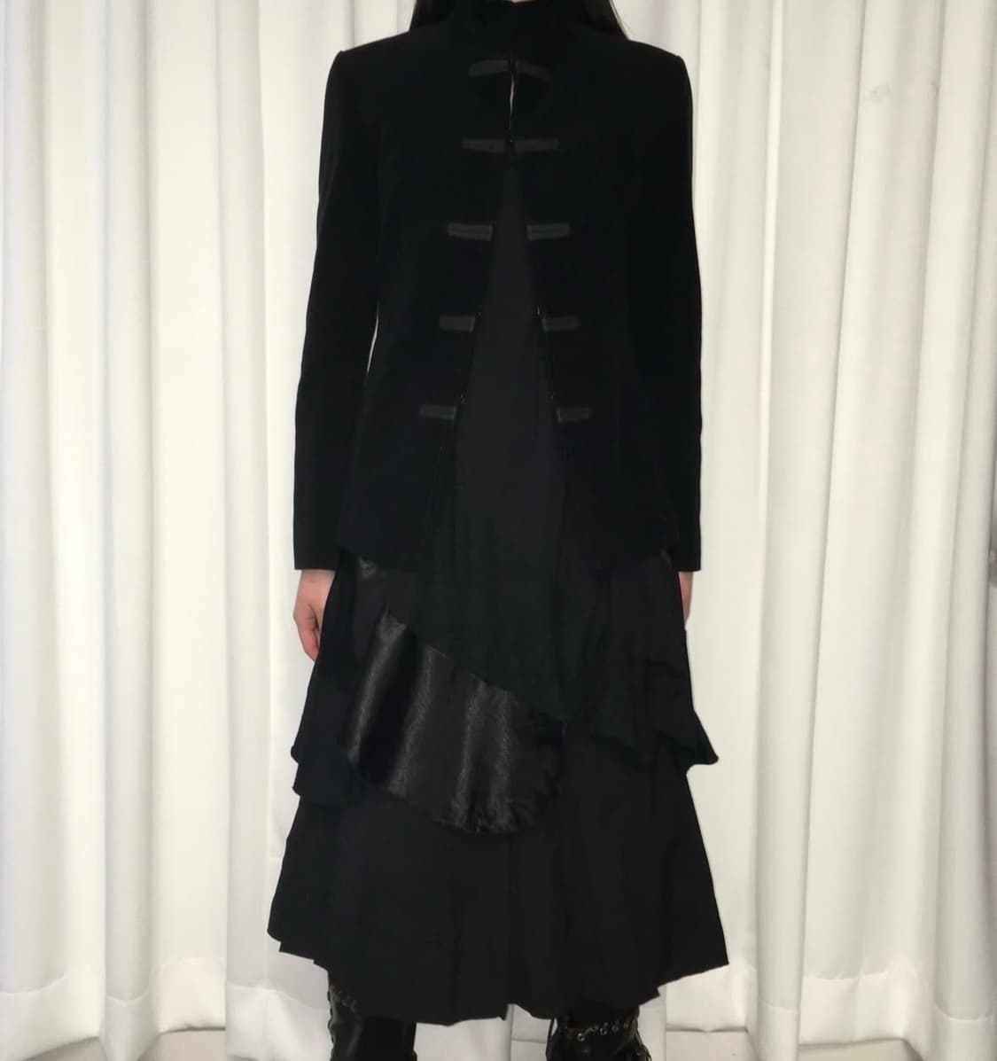블랙 코디세트 or 단품 나폴레옹 자켓 / 원피스  상품이미지1