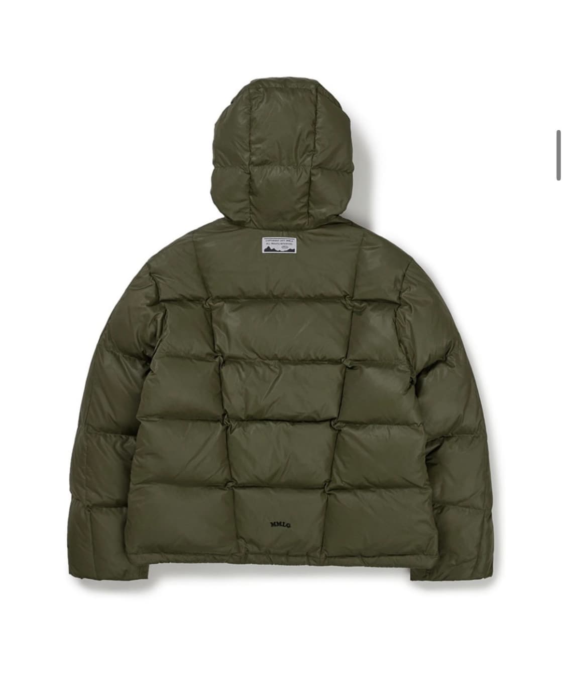 [새상품]MMLG 엠엠엘지 마운틴 후드 다운 올리브 상품이미지2
