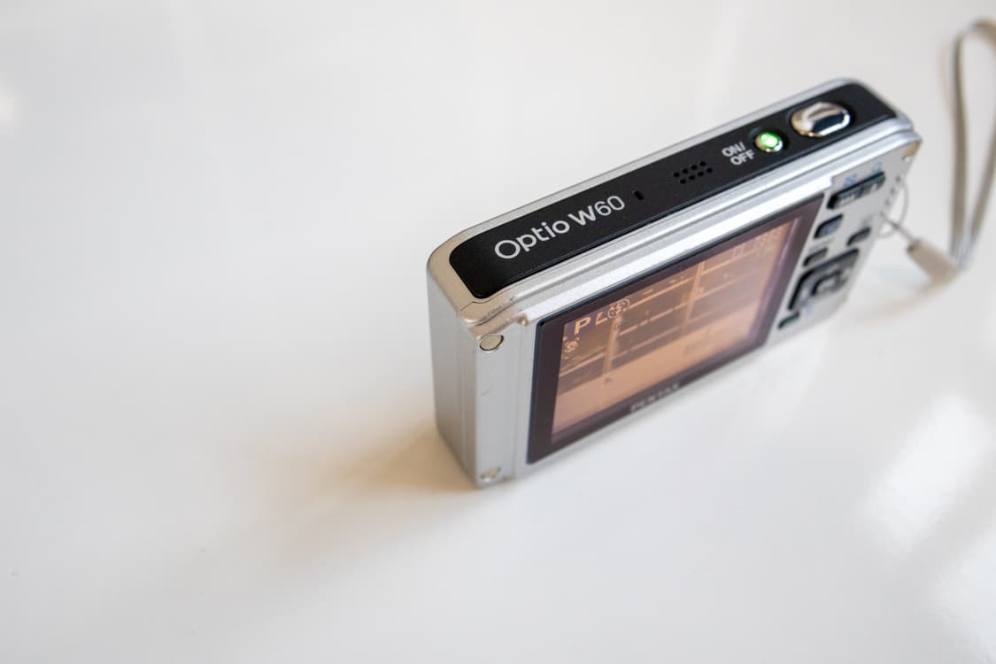 Pentax Optio W60 / 빈티지 디지털 카메라 상품이미지6