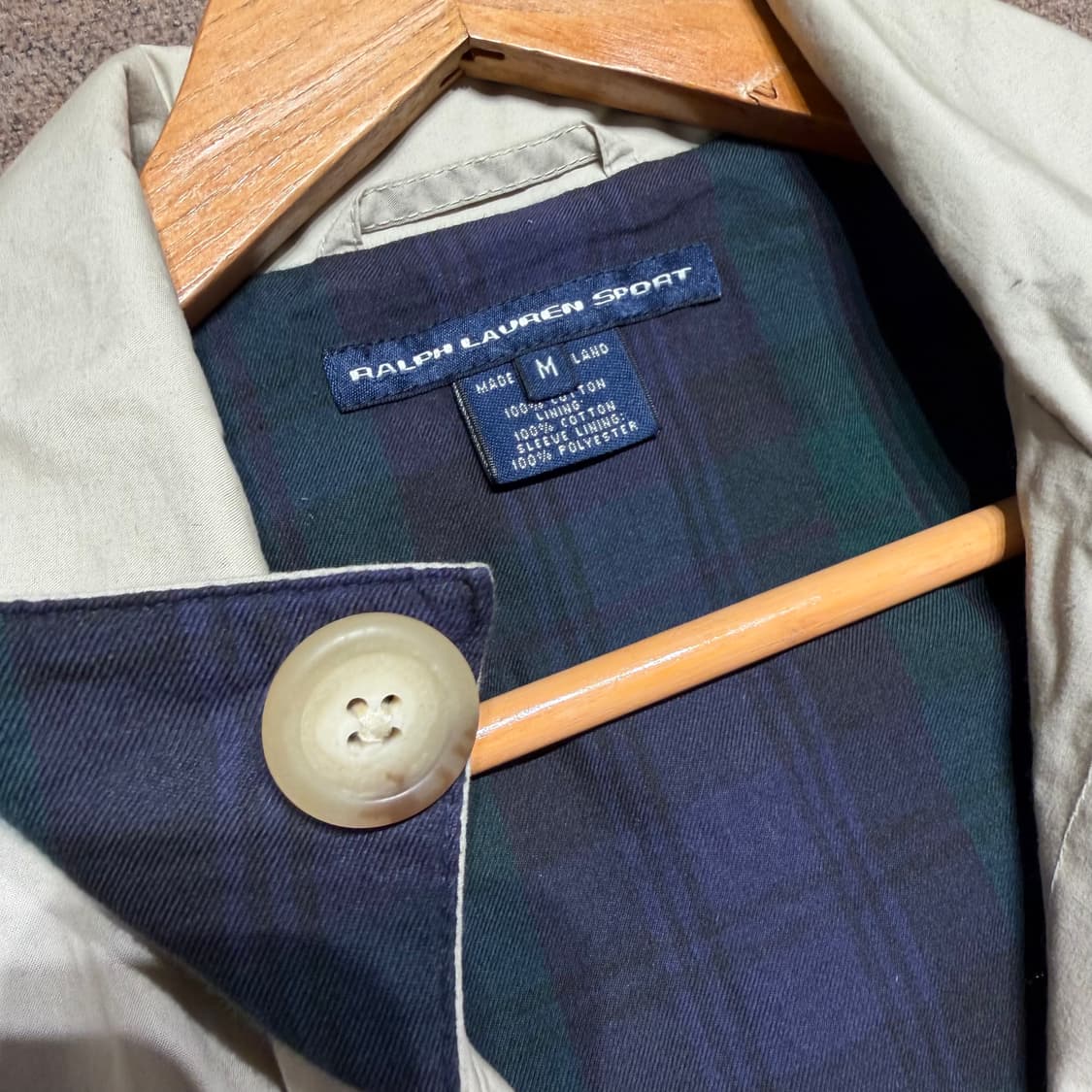 폴로랄프로렌 남성 트렌치 코트 M 100 상품이미지2