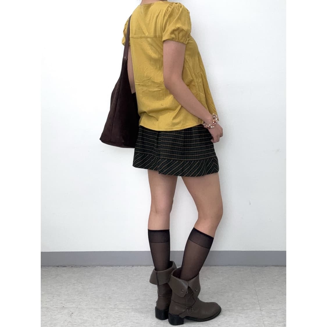 빈티지 플로럴 반팔 상품이미지3