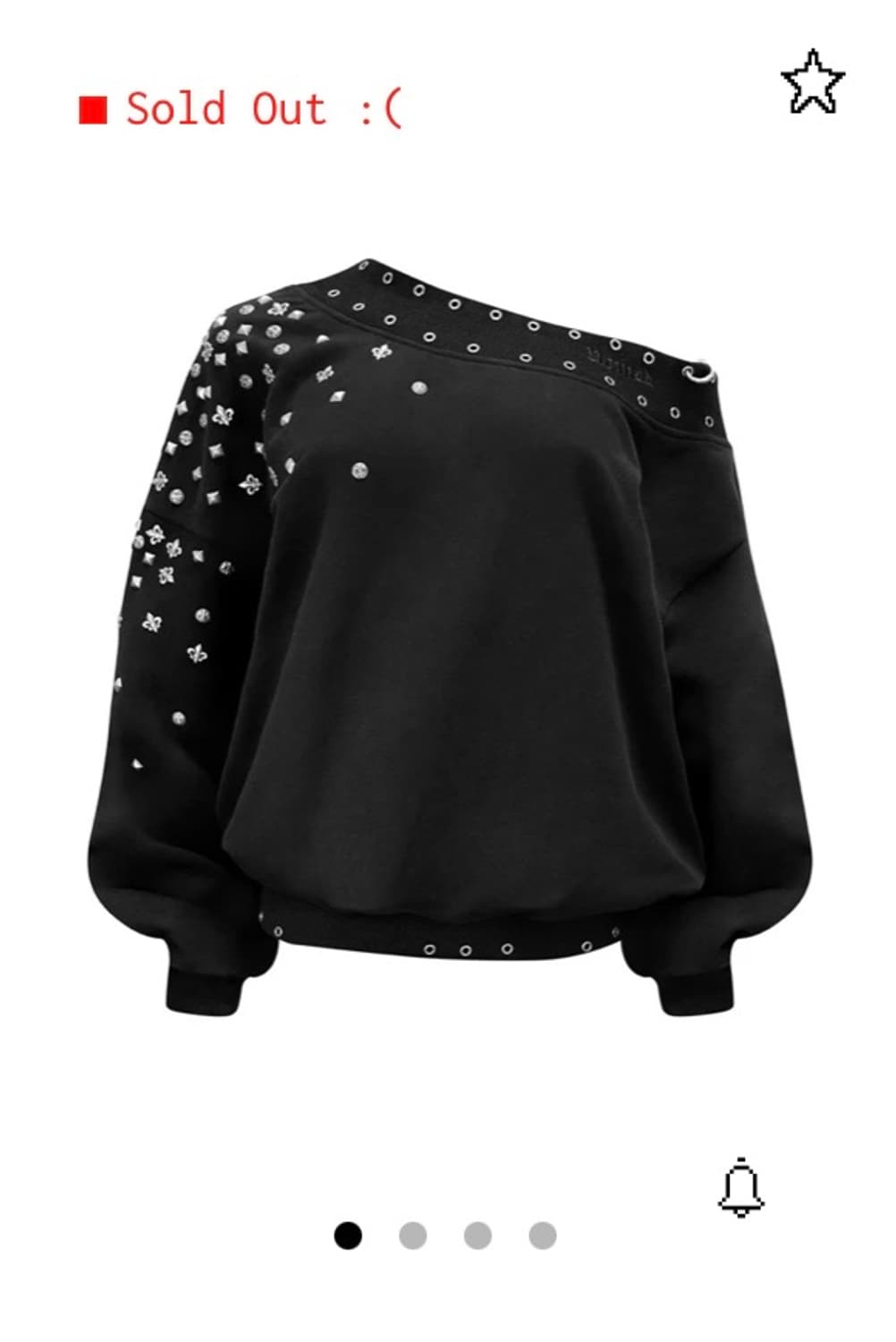 Named collective 네임드 콜렉티브 오프숄더 스웻 맨투맨 상품이미지1