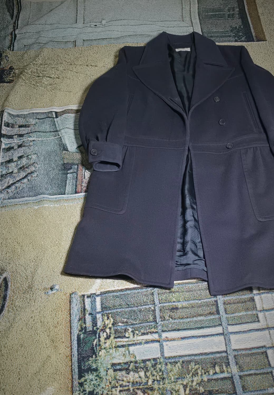 드리스 반 노튼 레이디스 울 코트 상품이미지2