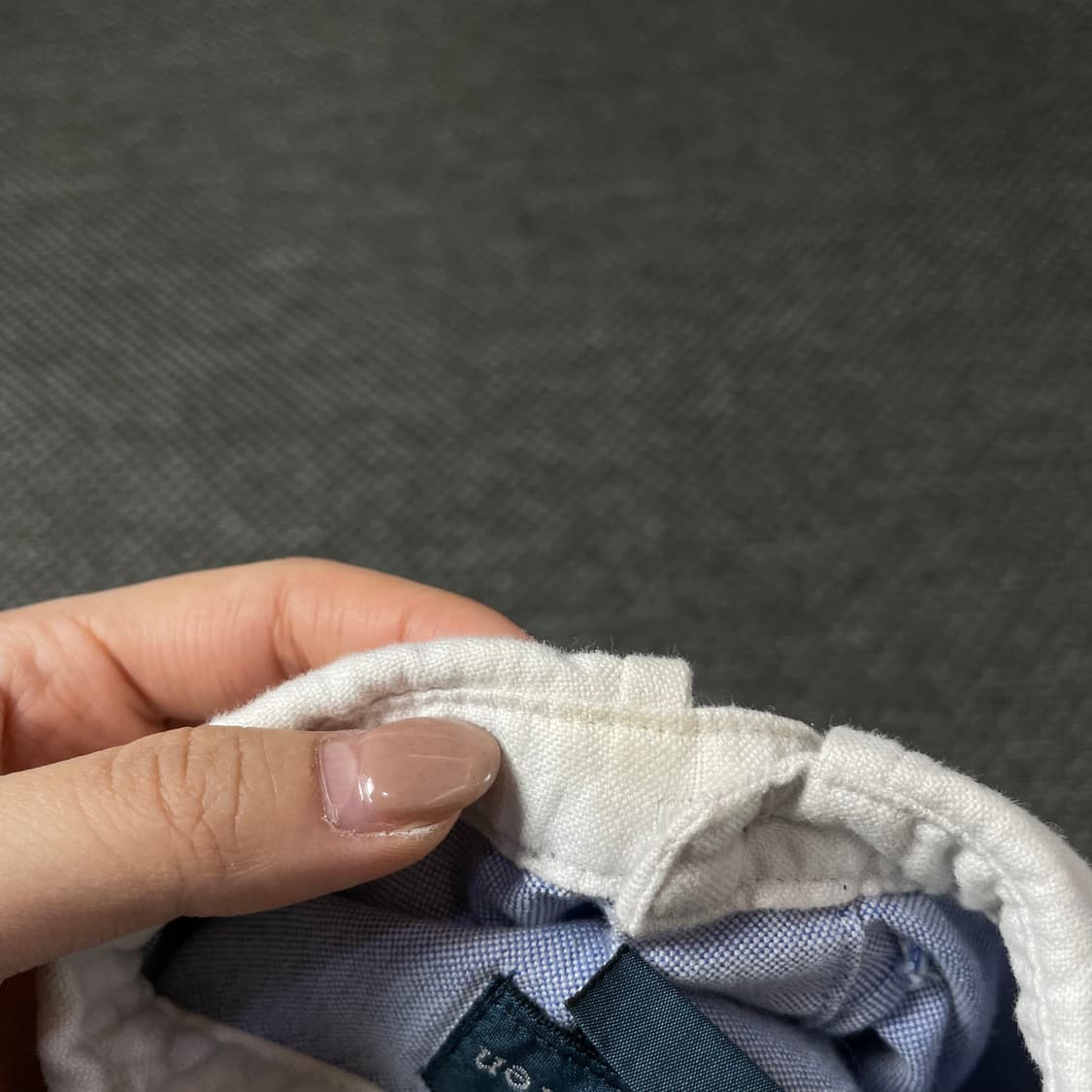 폴로랄프로렌 베이비 스카이블루 원포켓 긴팔 셔츠 24M 상품이미지8