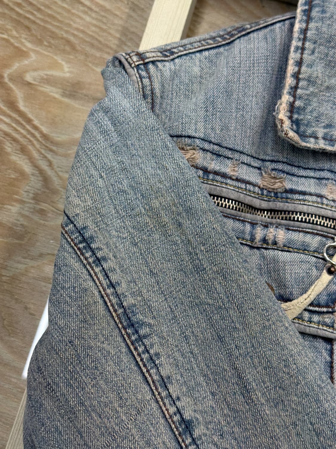 디젤 이스트사이드 데님 집업 자켓 상품이미지8