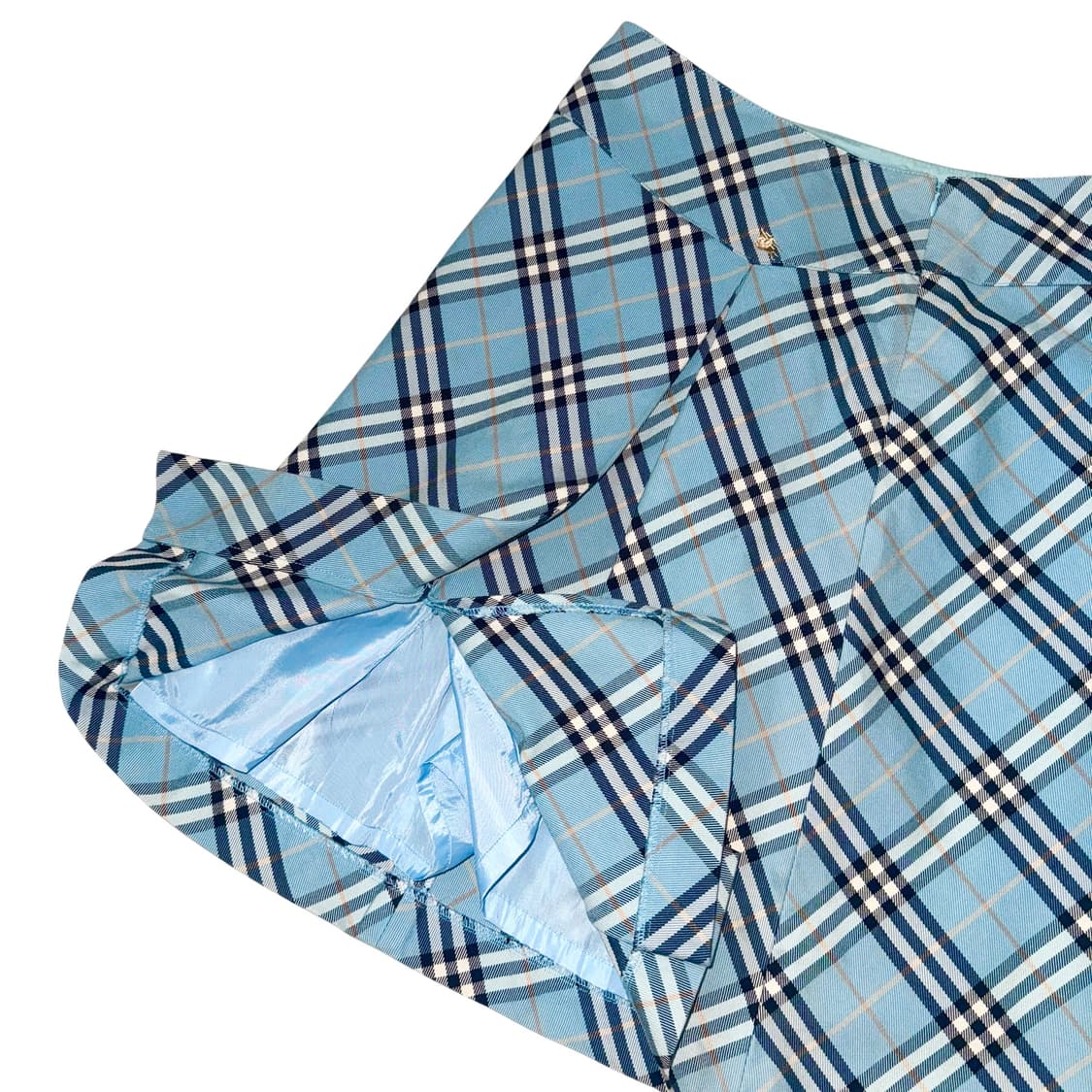 Baby Blue Check Skirt 상품이미지7