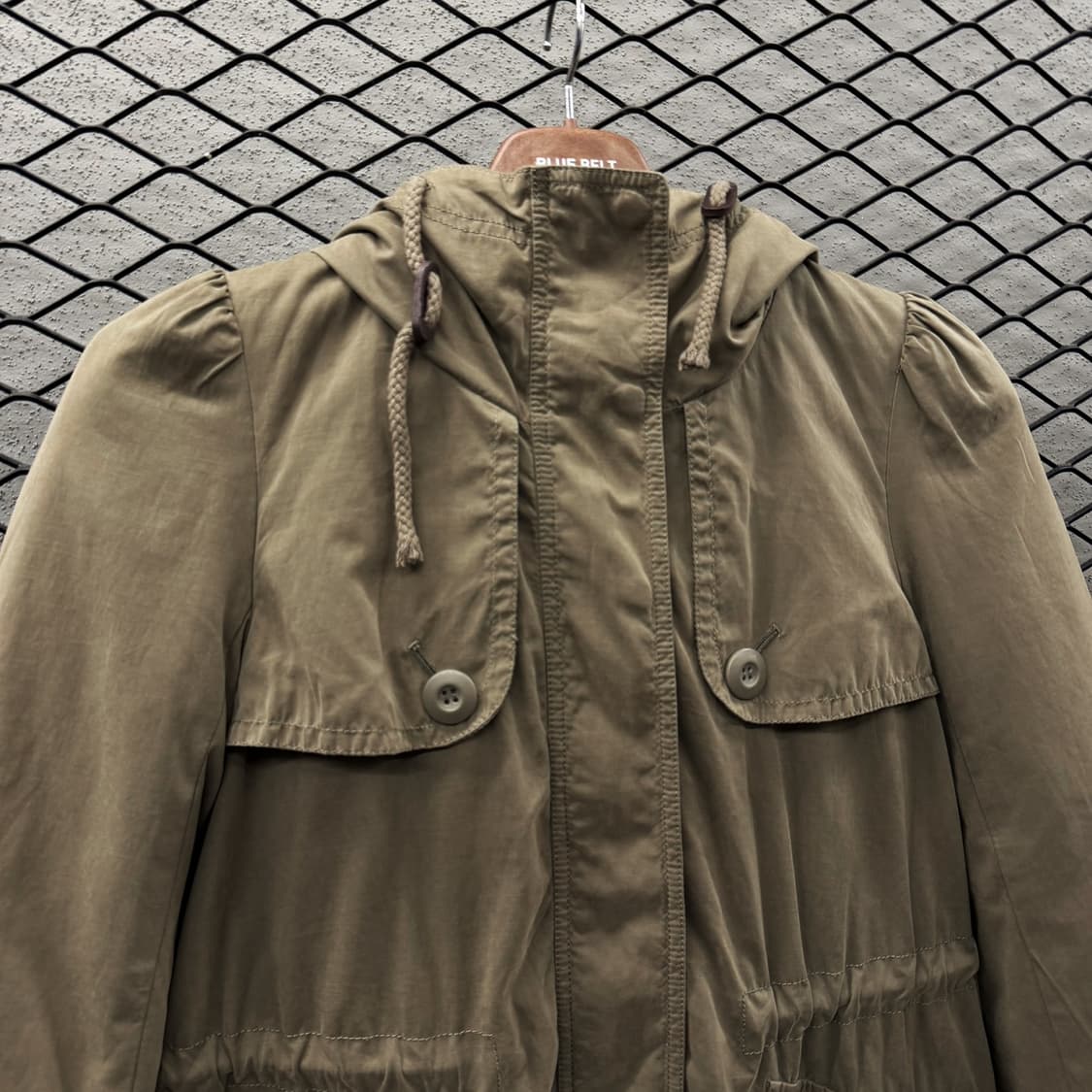 JPN VINTAGE 소프트 밀리터리 필드자켓 보아퍼 안감 탈부착 디테일 상품이미지4