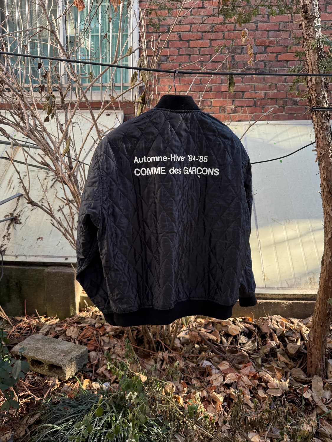 CDG 꼼데 가르송 퀄팅 자켓 XL 상품이미지1