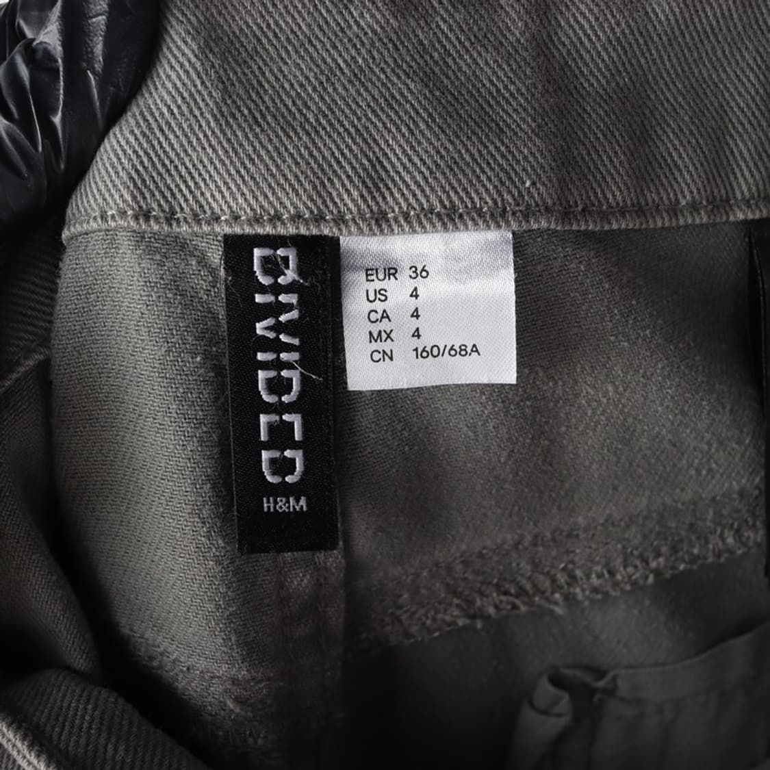 H&M DIVIDED 그레이 와이드 카고팬츠 상품이미지6